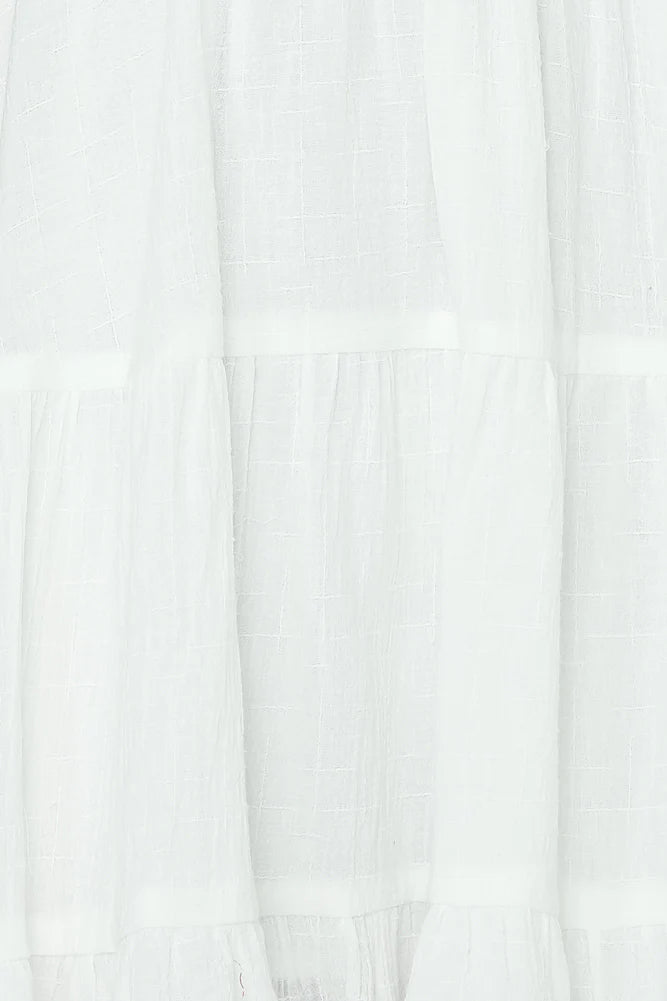 No Pity Party Dress White